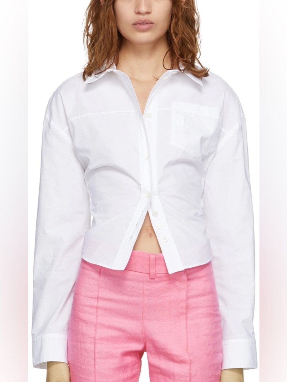Jacquemus White Button-Up Shirt size-40